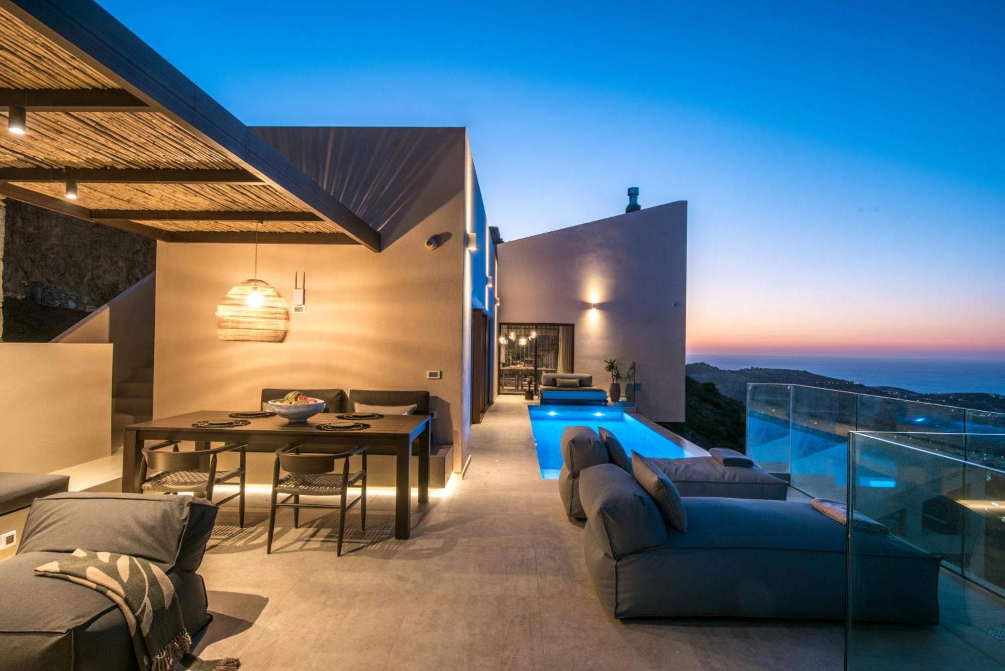 Villa Helios - Elevate Your Senses Ajía Pelajía Kültér fotó